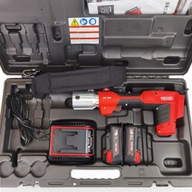 RIDGID 유압커플러 배관 압착기 유압파이프 SR조인트, RP306 배터리2세트, 1개