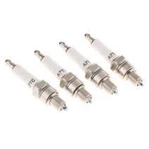 Royalways 4 개 점화 플러그 A7TC A7TJC 3 GY6 50-125cc 오토바이 스쿠터 ATV 쿼드, 1개