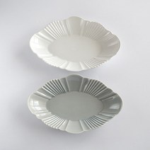 [STUDIO M] 스튜디오엠 플뤼에 220 오벌 플레이트 2종 택1 180921, 01.180921 화이트, 1개