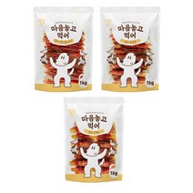 [반려생활연구소] 피랩 마음놓고 먹어 - 오리 고구마/ 오리 안심 슬라이스/ 오리 우유껌 1kg 대용량, 오리 고구마
