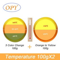 공기 온도 1.75mm 미터 3 색 변경 Pla 그라데이션 용품 3D 프린터 회색 주황색 노란색 빨간색 펜 1kg 10m 100g 샘플, [10] 3 Colors and OY 100g