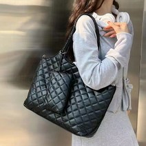 끄레앙 화장품파우치 포함 빅사이즈 퀼팅 쇼퍼백 2238