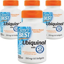 닥터스베스트 유비퀴놀 100mg 소프트젤, 60개입, 4개