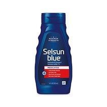 미국직배송 셀선 블루 약용 항비듬 샴푸 멘톨 포함 11fl.oz 최대 강도 셀레늄 황화물 1%