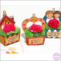 카네이션 만들기 스칸디나비아모스 화분 미술재료 방과후학습 미술준비물 DIY, 우리집FDPWD0463