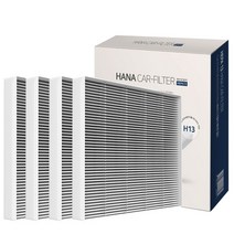 2+2 H13 하나 자동차 에어컨 필터 PM1.0 초미세먼지 유해물질 99.97% 차단, HCF-12
