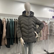 올리비아로렌 역시즌 덕다운 후드 숏 패딩 VOCKDXW9451 NC중앙로역점