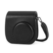 필름 카메라 폴라로이드 사진기 플로라이드 인화 미니 Instax Mini 11 9 8 용 PU 가죽 카메라 케이스 (숄더, 20 Black bag