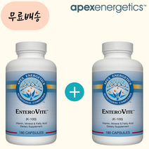 아펙스 에너제틱스 엔테로바이트 180개 EnteroVite 2개, 180정