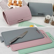 국산 무독성 실리콘도마 이유식도마, 핑크