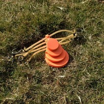 표적지시기 4x 실리콘 새총 대상 실리콘 목표 촬영 사냥 연습 보조 마커 서바이벌용품, 없음