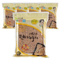 삿갓유통 온가족이 좋아하는 부드러운 수제 무농약 현미누룽지, 150g, 5봉