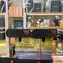 우드윅 NEW 오토벤트 키트 ( 1+1 ) 차량용 방향제, 화이트 틱 + 화이트 틱