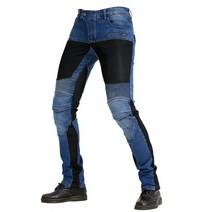 바이크 라이더 바지 코미네 PK-719 스판 여름 스타일, 블랙(보호대없음)
