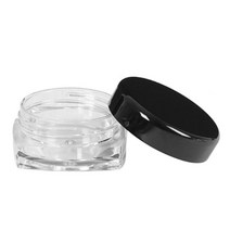 소분 투명 크림 화장품 공병 용기 5g 100p DD-10426, 화이트