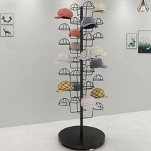 모자걸이 모자 거치대 수납 행거 보관대 진열장 다용도 세꾸미대행, 상세참고, 블랙 캡홀더 20개