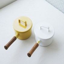 일본법랑 365메소드 편수냄비 인덕션 모든열원 16cm, 옐로우, 1개