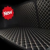 원스 더뉴모하비 3D 트렁크매트, 싼타페 더프라임 7인승, 블랙