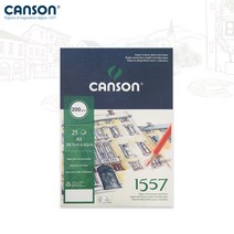 캔손 1557 스케치북 200g 29.7x42 25매입 1면제본 A3드로잉패드