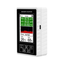 EMF측정기 XR1 Pro 방사선 검출기 가이거 튜브 업그레이드 고감도 카운터 BR-9B 동일한 유형의 측정 장비, 01 White Li-Battery