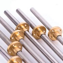 3D프린터 CNC 3D 프린터 리드 나사 8mm 1mm THSL3008D 사다리꼴 Length1001000mm, 500mm+Pitch 2mm Lead 8mm