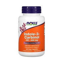 나우푸드 인돌3카비놀 200mg 베지 캡슐 60정 I3C, 1개, 기본