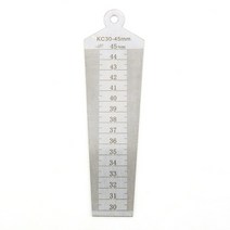 웨지 필러 게이지 테이퍼 원추형 측정 밸브 두께 갭 도구용 프로브, 3045mm