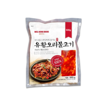 엄마마음 국내산 1등급 오리고기 무항생제 양념 유황 생오리 오리불고기 오리주물럭 500g 800g, 1팩