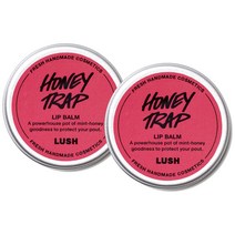 LUSH 러쉬 허니 트랩 립밤 12gx2개 Lush Honey Trap Lip Balm, 1개, 12g