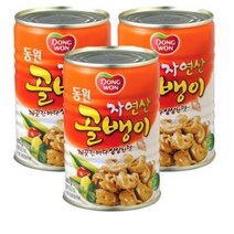 동원 자연산 골뱅이, 400g, 3개