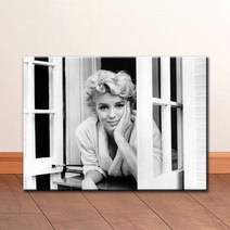 mon010 인물 유명인 영화배우 마릴린먼로 캔버스액자, 무광일반_XXL_38cm x 46cm