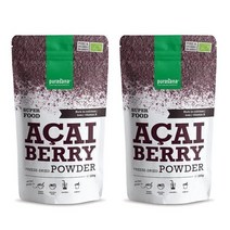Purasana 푸라사나 아사이 베리 파우더 분말 가루 100g 2팩