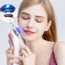 keka 얼굴 마사지기 플라스마 미용기 여드름개선 주름완화 피부케어 피부 관리기 가정용, 핑크
