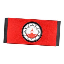 ZCD 주택 개선을 위한 알루미늄 합금 각도 경사 측정기 범용, 108x50x20mm, 빨간색