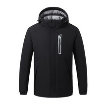 (해외직구)USB 스마트 방한 발열 점퍼(XXL)