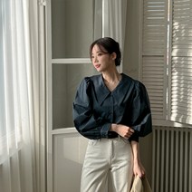 베라테 카라 블라우스 69338 빅사이즈 여성의류