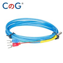 온도계 습도계 CG 3mm x 40mm 1m 2m 5m 프로브 유형 열전대 K J 온도 센서 케이블 산업용 조절기, 한개옵션1, 10 J Type 5m