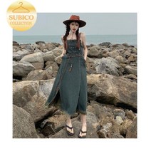 데님 원피스 청 스커트 괌 보라카이 롱 미니 오버롤 발리 지락실 안유진