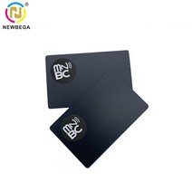 NFC 태그 스티커 스마트테그 금속 비접촉식 명함 Ntag216 기프트 카드 칩 DUI/DYIRFID 기술 매트 블랙 디자인 1PCS, [10] Ntag216 1pcs