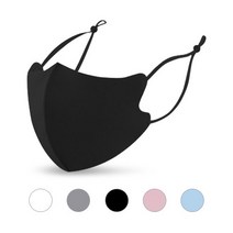 3D 끈조절 네오플랜 패션 마스크 연예인 마스크 두께 2종류 (5 Color), 핑크 (두께 1mm)