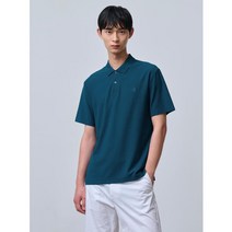 [빈폴] 크레이프 칼라넥 티셔츠 카키 (BC4342C30H)