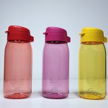 타파웨어 에코 크리스탈 물통 550ml 1P (색상 선택), 핑크