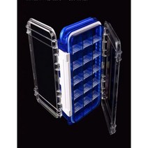 메이호 양면테클박스 지그헤드 태클박스 양면루어통, 불루