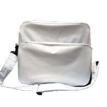 크린룸 가방 방진 제전 가방 크로스백 M L( 흰색 파랑 반도체 크린룸용), 흰색(M) 35 x 25 x 8, 1개