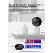 전기 배선 테스터기 테스타기 DC5.5 USB 3.0 유형C 18 1 테스터 Dc 전압계 보조베터리 충 기 PD3.0/2.0 프, 01 Type A