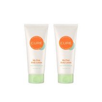 김정문알로에 큐어 마이 퍼스트 바디 로션 120ml 2개, 단품