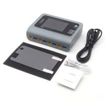 ToolkitRC Q4AC 4x50W 5A AC 100W 4 포트 DC 스마트 충전기 XT60 1-4S Lipo 배터리 충전기 방전기 XT60 옵션, q4ac XT60_미국 플러그