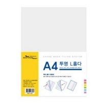 에코청운 L자 홀더 파일 A4, 투명, 135개입