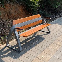 야외 벤치 의자 공원정원 스테인리스 인테리어, C