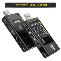 테스터 USB PDQC 디지털 PEC 충 전류계 FNIRSIFNB58 전압계, FNB58은 블루투스 비포함